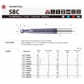 TK stopková fréza kopírovací SBC0406B, 4x8mm,R2