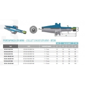 Kleštinový upínač ER MINI BT30 (AD) H100 ER11M
