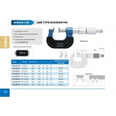 ACCUD 330-008-01 mikrometr 170-200mm s měřícími čelistmi (0.01mm)