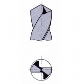 Vrták s kuželovou stopkou, zvlášť dlouhý HSS ZV 5001 29,5x351/230 mm
