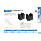 ACCUD 631-099-01 V-BLOCK - prizmatické podložky granitové 100x70x50mm ( 1 pár )