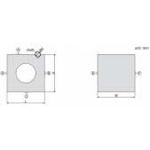 ACCUD 645-006-01 granitový V-BLOK 160x160x160mm