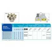 Fréza nástrčná 89° AFM89-SN1305I-D100-A32-Z10-H