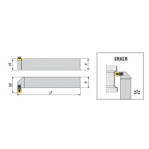 Soustružnický držák VBD SRXCL 3232 X10C