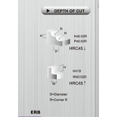 TK stopková fréza toroidní ERB0602, 6x12mm,R0,2