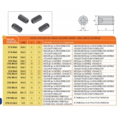 Radiální nastav. šroub 2725-M5x10