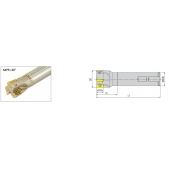 Stopková fréza čelní AEM90-AP16P-D25-W25-L150-Z02