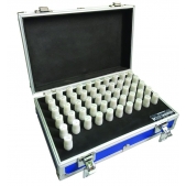 ACCUD 523-1200-51 sada válečkových měrek 12.00-12.50mm - po 0,01mm / 51ks / přesnost ±1µm