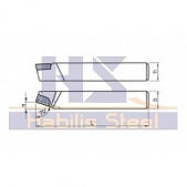 Soustružnický nůž ubírací přímý, pravý 223710 12x12 mm S 45