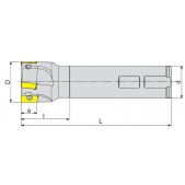 Fréza stopková čelní AEM90-AP0903-D21-C20-L150-Z02