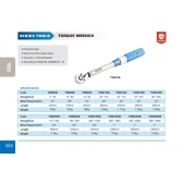 ACCUD TWM60D momentový klíč, jednostranný velikost 1/2“ ( rozsah 10-60Nm )