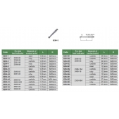 INSIZE 6284-81 výměnný dotek pro páčkový úchylkoměr L 27.4mm ( ocelková kulička pr. 1mm )