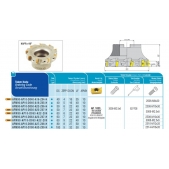 Fréza nástrčná čelní 90° AFM90-AP10-D080-A27-Z08-H