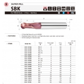 TK stopková fréza kopírovací SBK0204, 2x4mm,R1