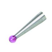 ACCUD 260-010-03 výměnný dotek pro číselníkový úchylkoměr S2/L46,4mm rubín
