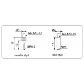 ACCUD 291-010-11 mechanický hloubkoměr 0-10mm se základnou 63x17mm ( 0.01mm )