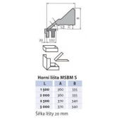 Ohýbačka plechu MSBM 1520-30 S