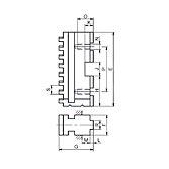 Základní čelist ZC 243853 315/3, 313100