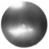 MetalCraft MC954 robustní miska pod svíčku T40