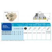 Fréza nástrčná čelní 43° AFM43C-OD0605-D080-A27-Z06-H