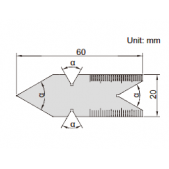 Závitové měrky INSIZE 4810-601