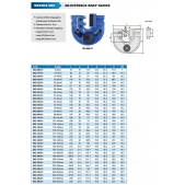 ACCUD 582-288-01 nastavitelný třmenový kalibr 275-288mm