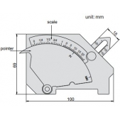 ACCUD 975-025-01 univerzální měrka pro svářeče