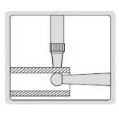 Číselníkový tloušťkoměr pro měření stěny trubek INSIZE 2367-10A