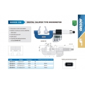 ACCUD 338-002-01 speciální digitální mikrometr s měřicími čelistmi  25-50mm/1-2