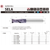 TK stopková fréza standardní s prodlouženou upínací částí SELA1010A, 10x25mm