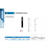 ACCUD 960-030-01 měrka pro svářeče 0-30mm / 0,7 -4mm