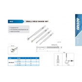 ACCUD 952-004-01 malá sada měřidel na otvory 3-13mm s kuličkou na konci ( 4ks )