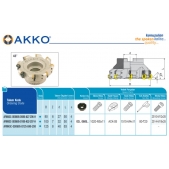 Fréza nástrčná čelní 43° AFM43C-OD0605-D080-A27-Z06-H