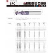 TK stopková fréza toroidní SRC0610, 6x12mm,R1