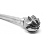 D1009-ALU Technická fréza tvrdokovová FORM-TECH, kulová