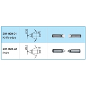 ACCUD 301-001-01 univerzální třmenový mikrometr 0-25mm s neotáčivým vřetenem (s doteky) (0.01mm)