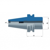 Redukční pouzdro pro frézy BT40 (AD) krátké H50 MK1
