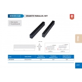 ACCUD 648-250-01 set granitových paralerních podložek  250x25x40mm