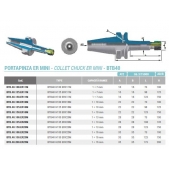 Kleštinový upínač ER MINI BT40 (AD/B) H130 ER11M