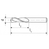 NC navrtávák 90°, HSSCo5 221185 16mm