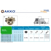 Fréza nástrčná čelní 43° AFM43C-OF07-D080-A27-Z05