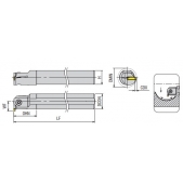 Upichovací nůž AKKO AIKT-K-R-25-2-T6