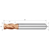 TK stopková fréza standardní V70EB1010, 10x25mm