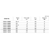 TK stopková fréza kopírovací SBBIV0808, R4