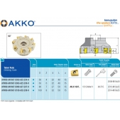 Fréza nástrčná čelní 90° AFM90-AN1607-D050-A22-Z04-H