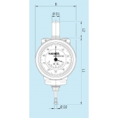 Univerzální analogová 3D sonda se stopkou 12 mm NEW GENERATION 80.360.00NG