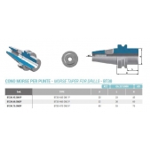 Redukční pouzdro pro vrtáky BT30 (AD) krátké H75 MK3