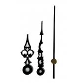 MetalCraft MC1245 sada ručiček - hodinová, minutová, sekundová (pro ciferník 126mm)