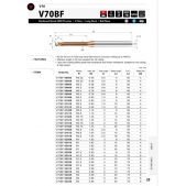TK stopková fréza kopírovací do 70HRC V70BF03020, pr. 3mm, R1,5