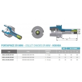 Kleštinový upínač ER MINI HSK40A H80 ER16M
